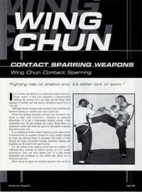 Wing Chun Contact Sparring