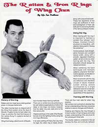 Rattan and Iron Rings of Wing Chun